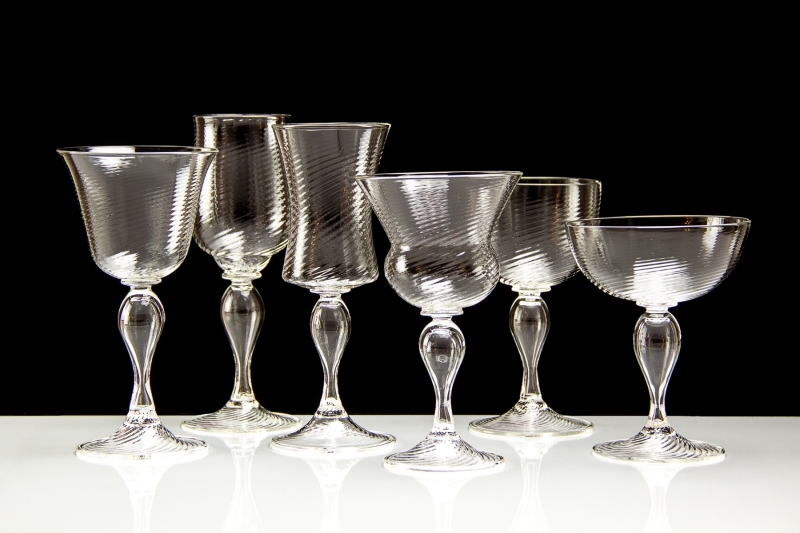 Urban Glass: Goblets by Adam Holtzinger